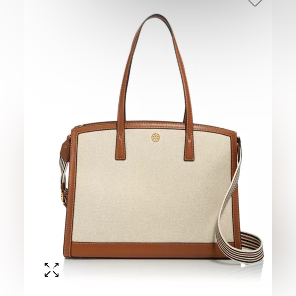 Tory Burch Walker Large Canvas Satchel (NWOT)